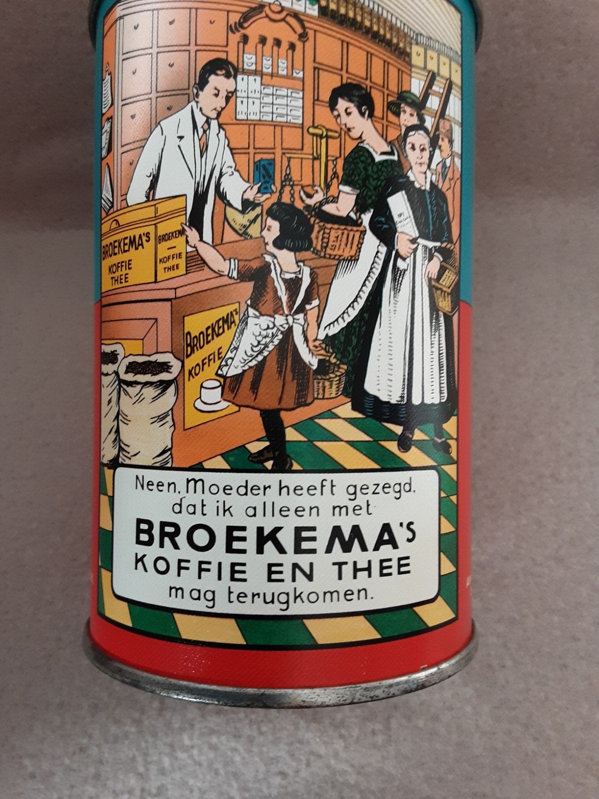 BROEKEMA , Koffie en Thee , GRONINGEN., Ophalen of Verzenden, Gebruikt, Koffie