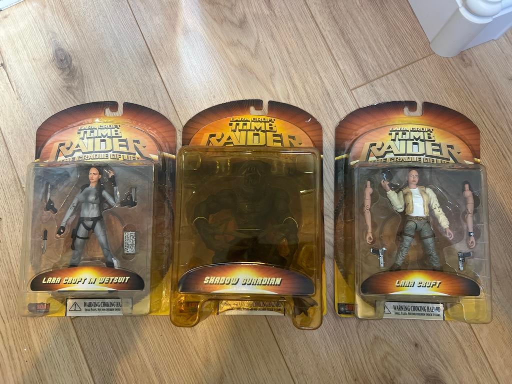 Sota Toys Lara Croft Tomb Raider Actiefiguren Set, Ophalen of Verzenden, Nieuw, Actiefiguur of Pop