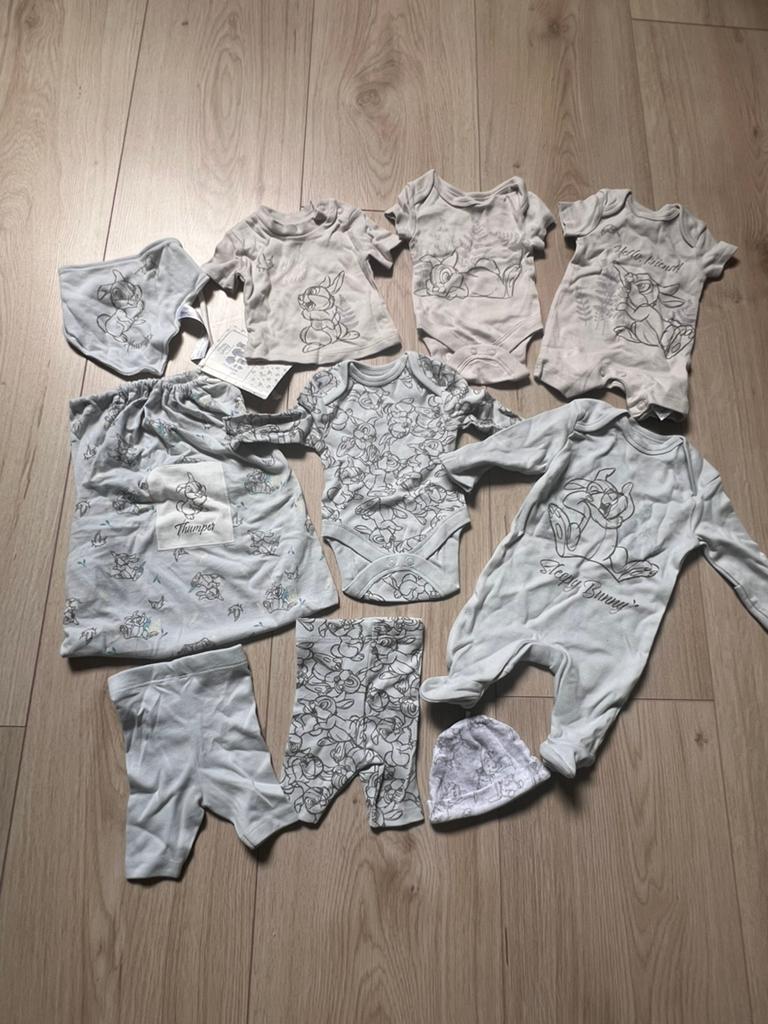 Disney Thumper Babykleding Set - Maat 50/56, Ophalen of Verzenden, Gebruikt, Jongetje of Meisje