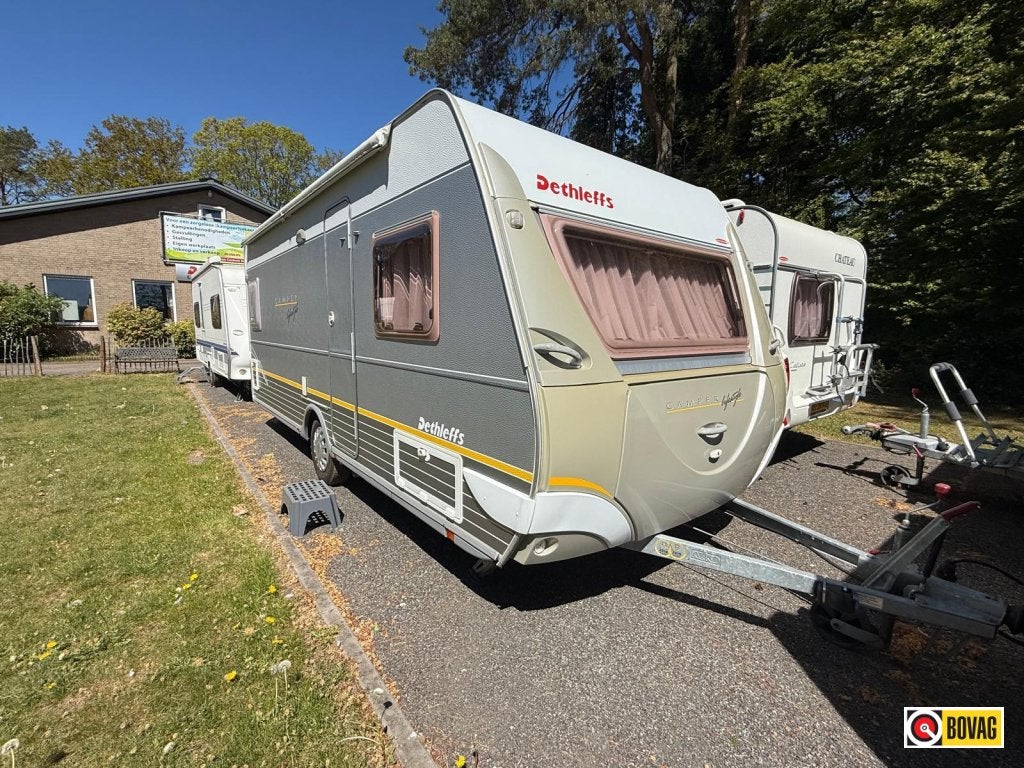 Dethleffs Camper Lifestyle 510 DB zakluifel+mover+voortent, Rondzit, Overige typen, Dethleffs, 5 tot 6 meter