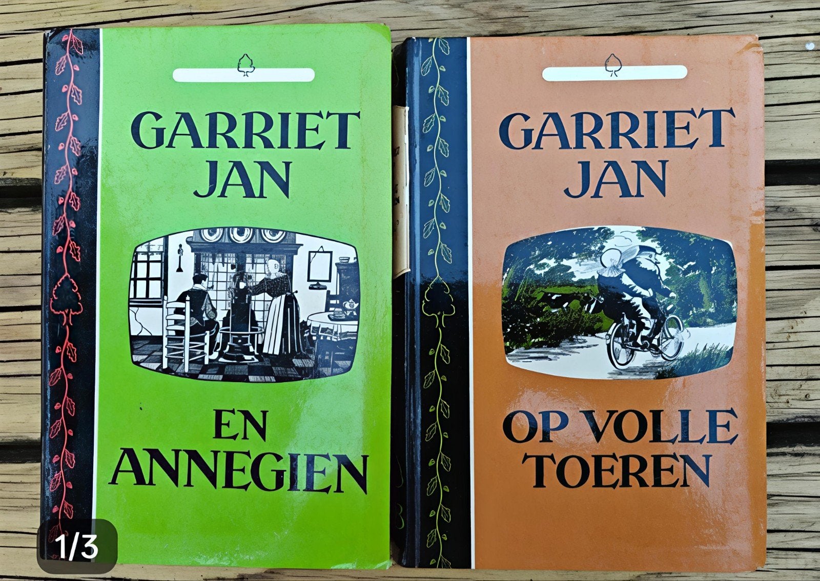 2 Delen van Garriet Jan.  Verkocht., Boeken, Ophalen of Verzenden, Zo goed als nieuw