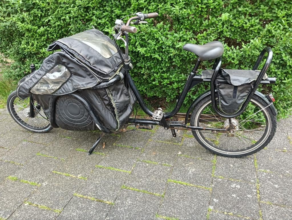 Opknapper Johnny Loco Cargo Coupe, Ophalen, Gebruikt, Huif, 2 kinderen
