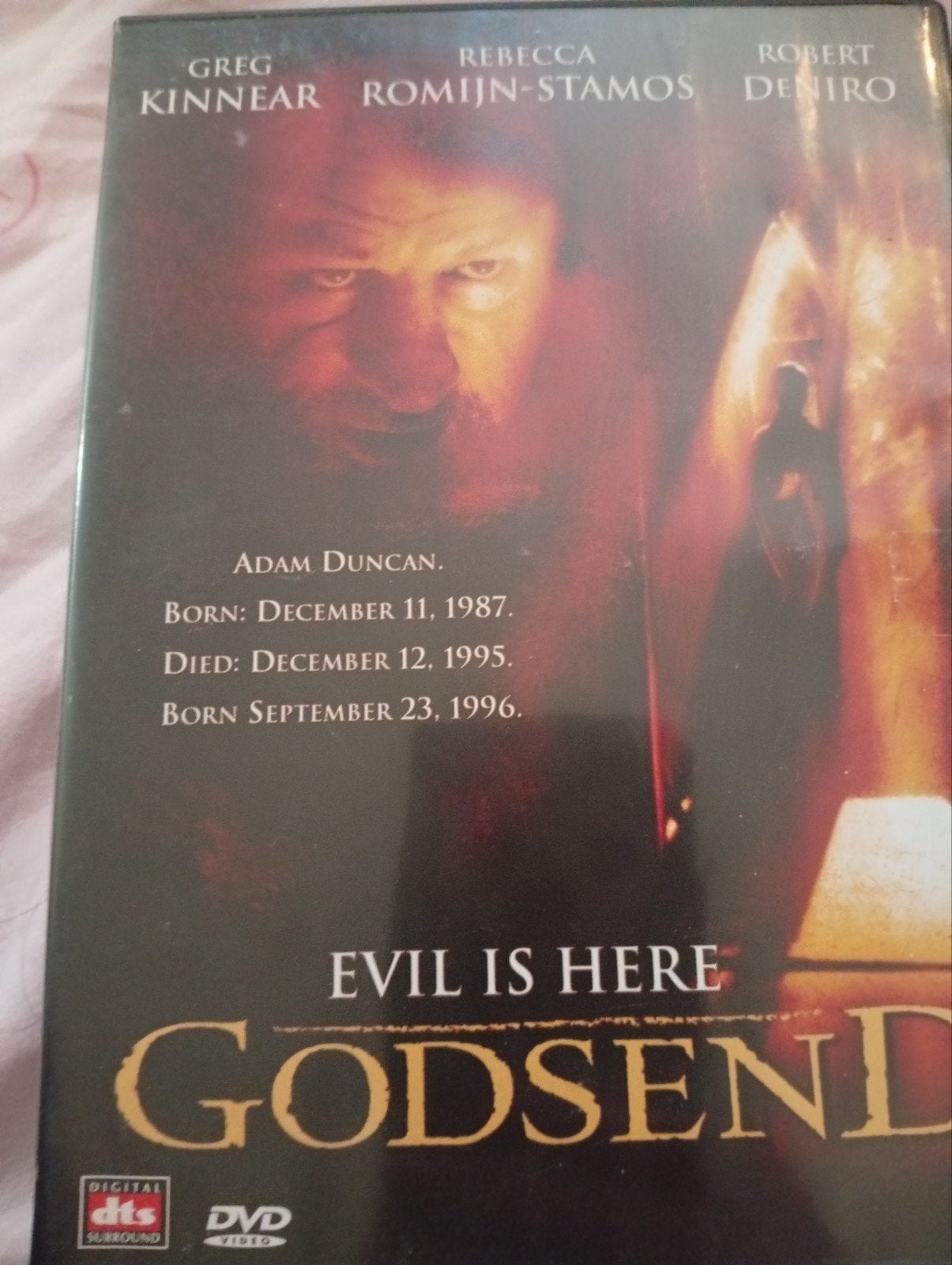 Godsend DVD - Horrorfilm met Robert De Niro, Cd's en Dvd's, Dvd's | Horror, Vanaf 16 jaar, Ophalen of Verzenden, Gebruikt, Overige genres