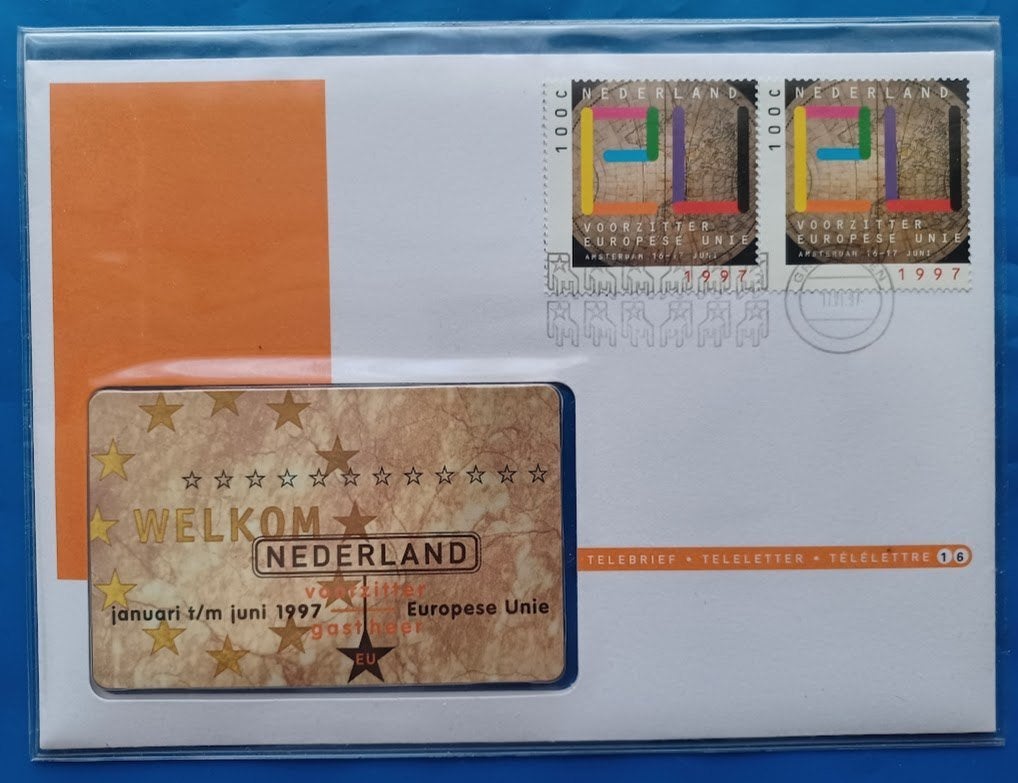Telebrief 16 Voorzitterschap Europa - 1997, Verzenden, Nederland