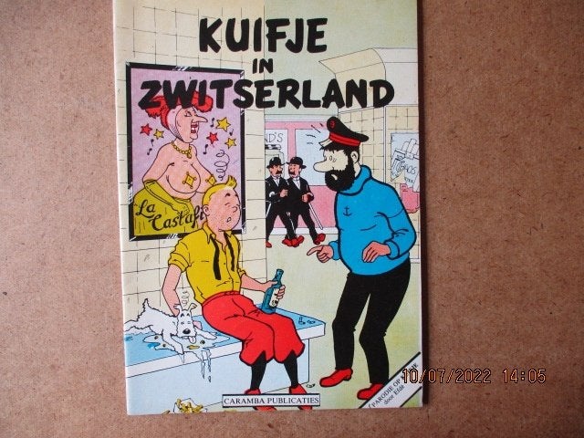 adv6765 kuifje, Eén stripboek, Ophalen, Gelezen