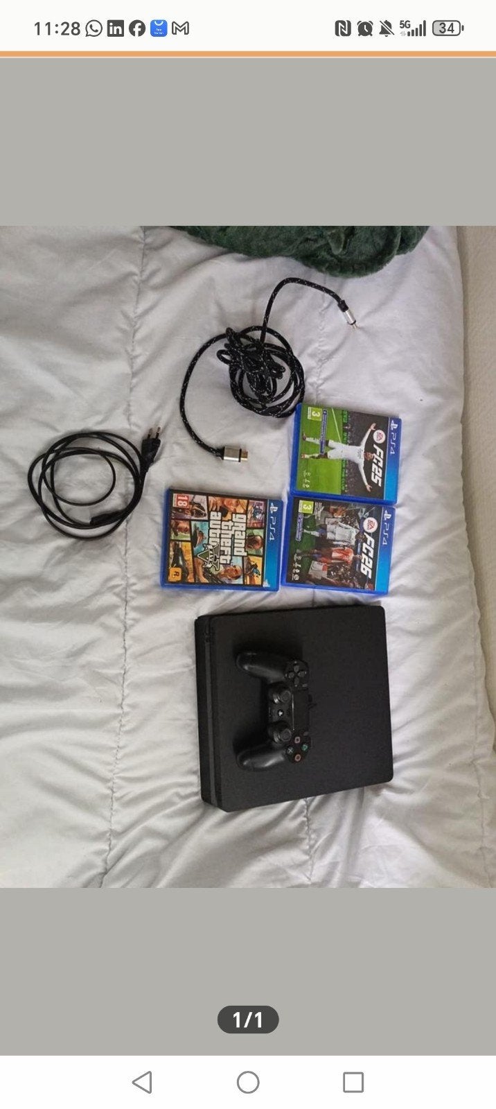 Mooie ps4. Fc 25, 26 en GTA 5., Spelcomputers en Games, Games | Sony PlayStation 5, Ophalen of Verzenden
