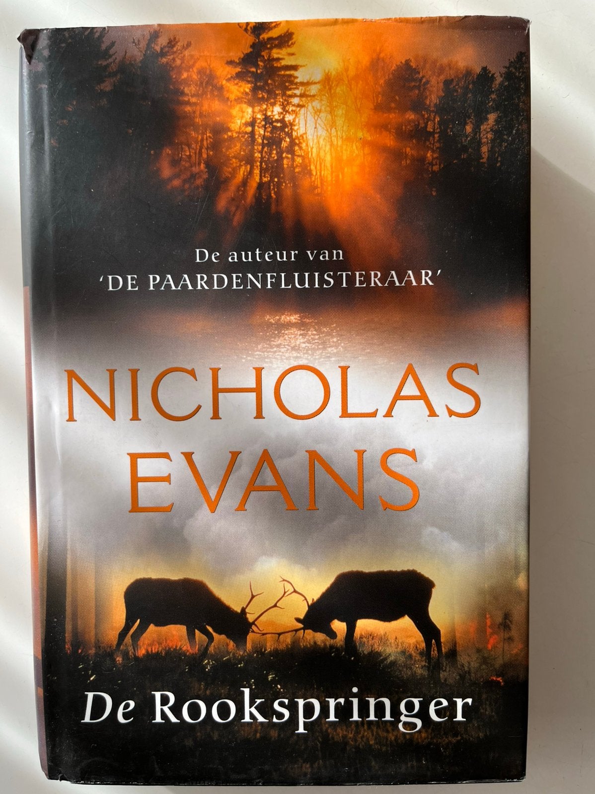Nicholas Evans - ROOKSPRINGER.   Roman, Ophalen of Verzenden, Zo goed als nieuw, Nicholas Evans, Nederland