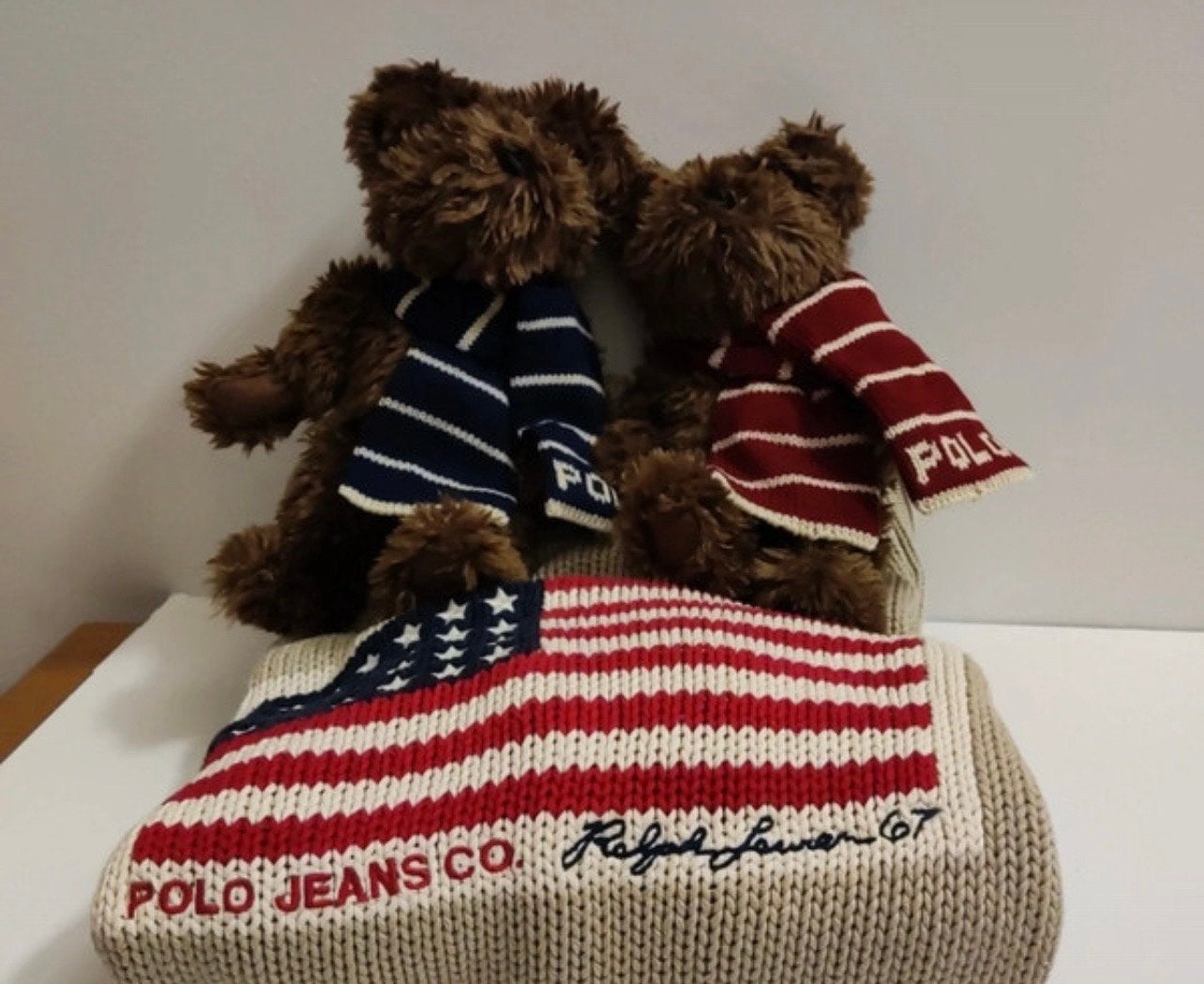 Ralph Lauren Polo Beer 2 stuks kerst editie, Overige merken, Beer, Ophalen of Verzenden, Zo goed als nieuw