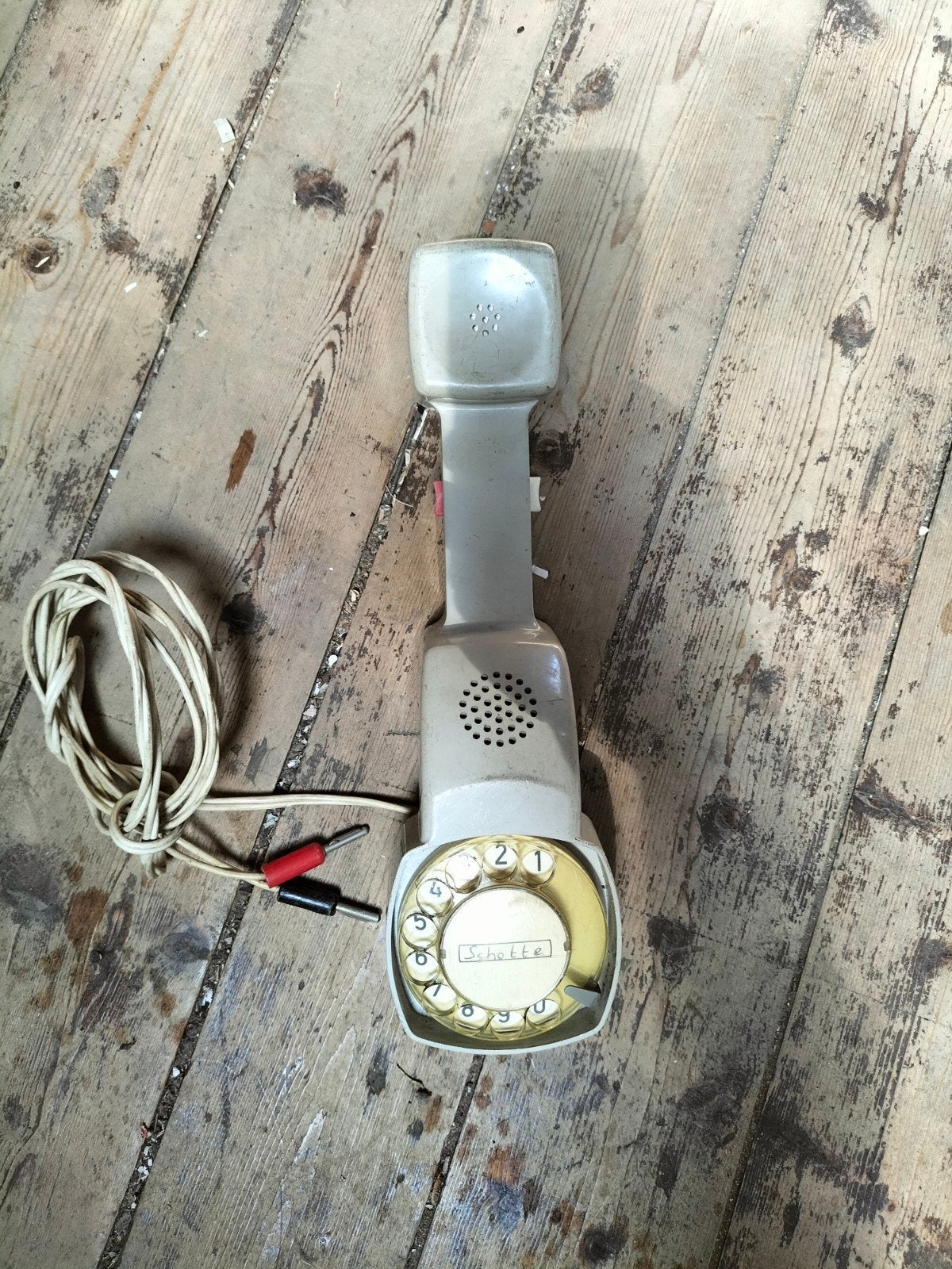 Vintage PTT Ericsson wandtelefoon met draaischijf, Telecommunicatie, Vaste telefoons | Niet Draadloos, Ophalen of Verzenden, Gebruikt