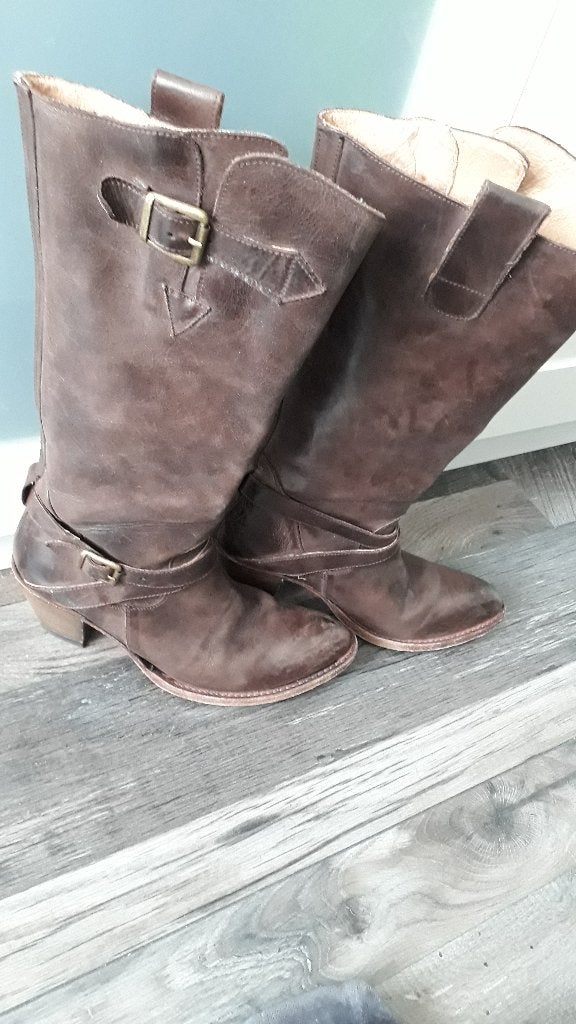 Sendra prachtige laars, Bruin, Ophalen of Verzenden, Zo goed als nieuw, Hoge laarzen