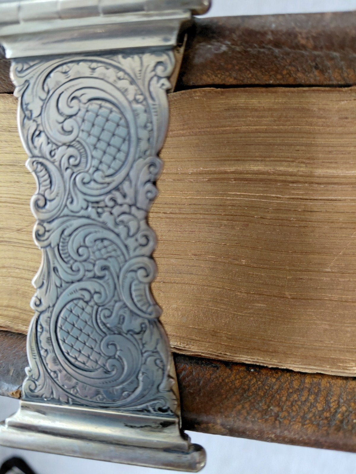 biblia Statenbijbel , kwarto, zeer zware zilveren sluitingen, Ophalen of Verzenden