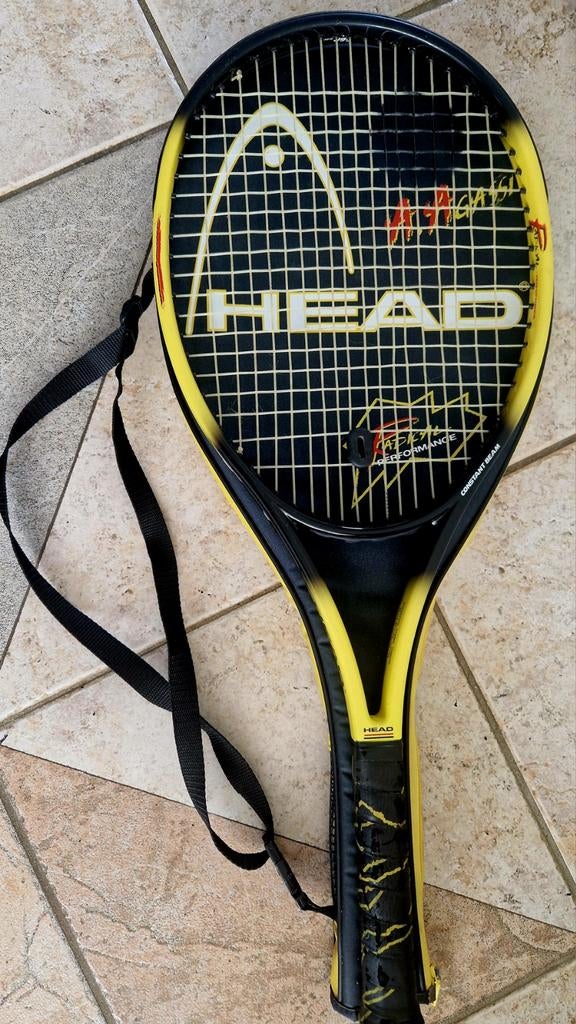 Head A. Agassi tennisracket met hoes, Sport en Fitness, Tennis, Ophalen of Verzenden