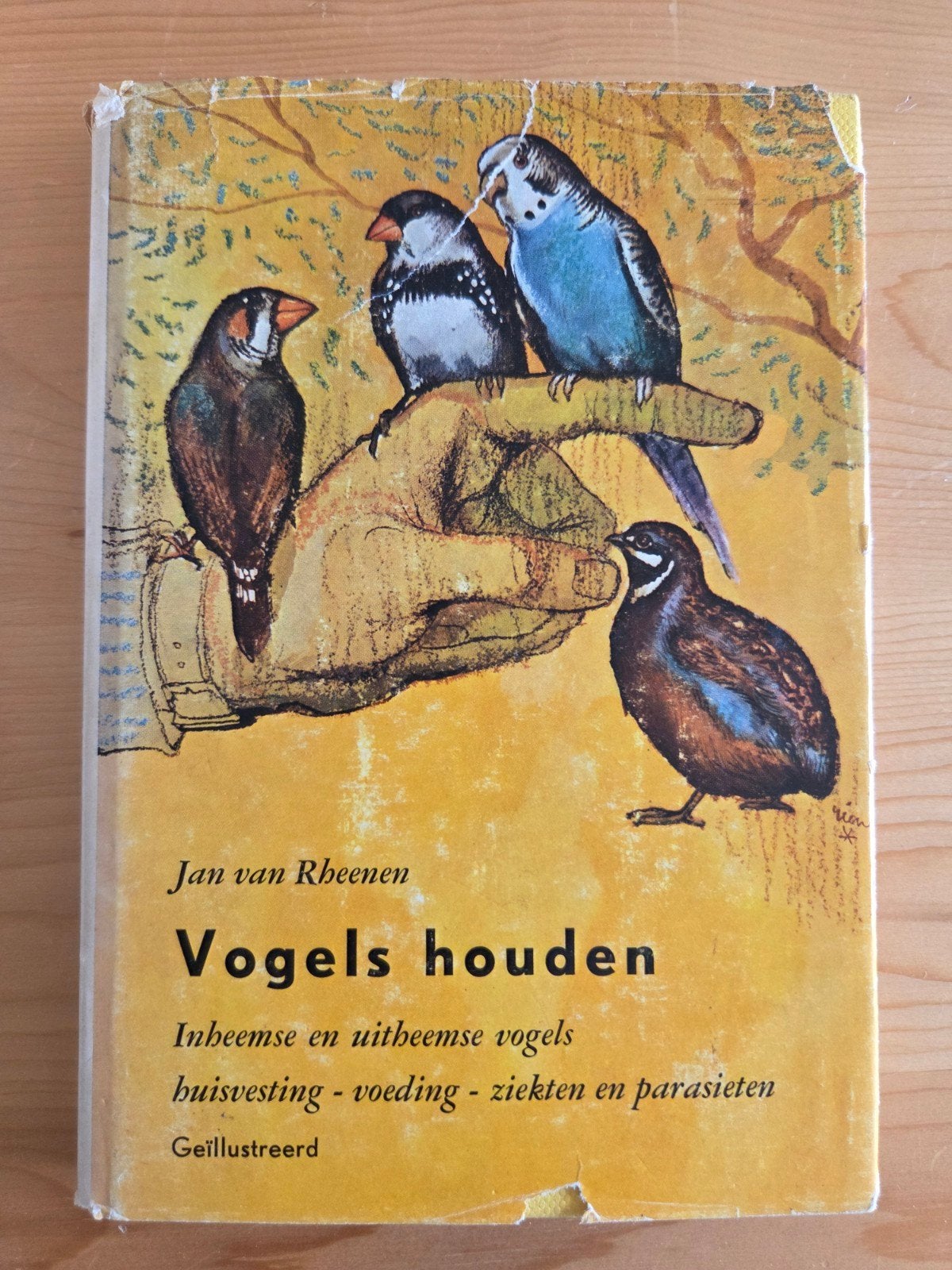 Jan van Rheenen vogels houden, Boeken, Ophalen of Verzenden, Gelezen, Vogels