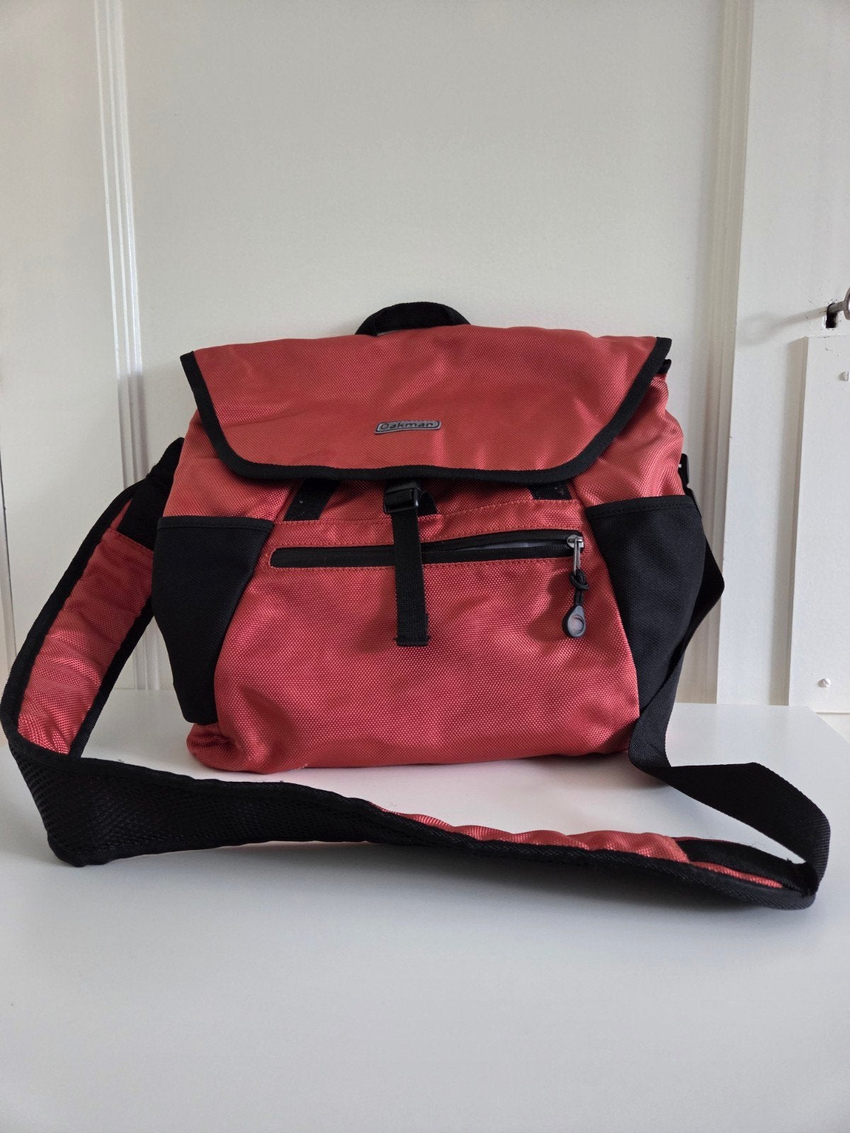 Schoudertas van Oakman, Ophalen of Verzenden, Zo goed als nieuw, Rood, Schoudertasje