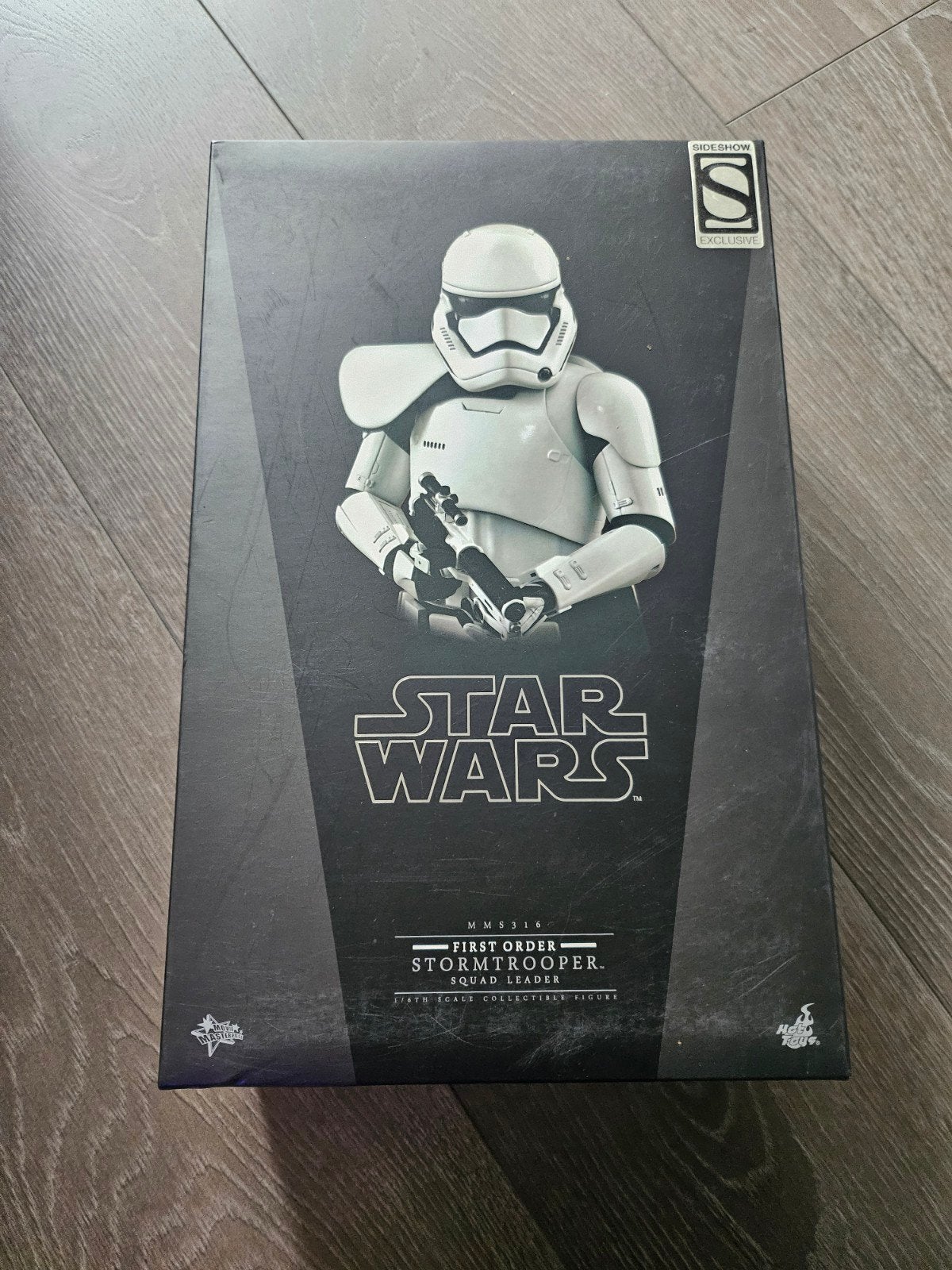 Hottoys mms 316 First order stormtrooper, Ophalen of Verzenden, Gebruikt, Actiefiguurtje