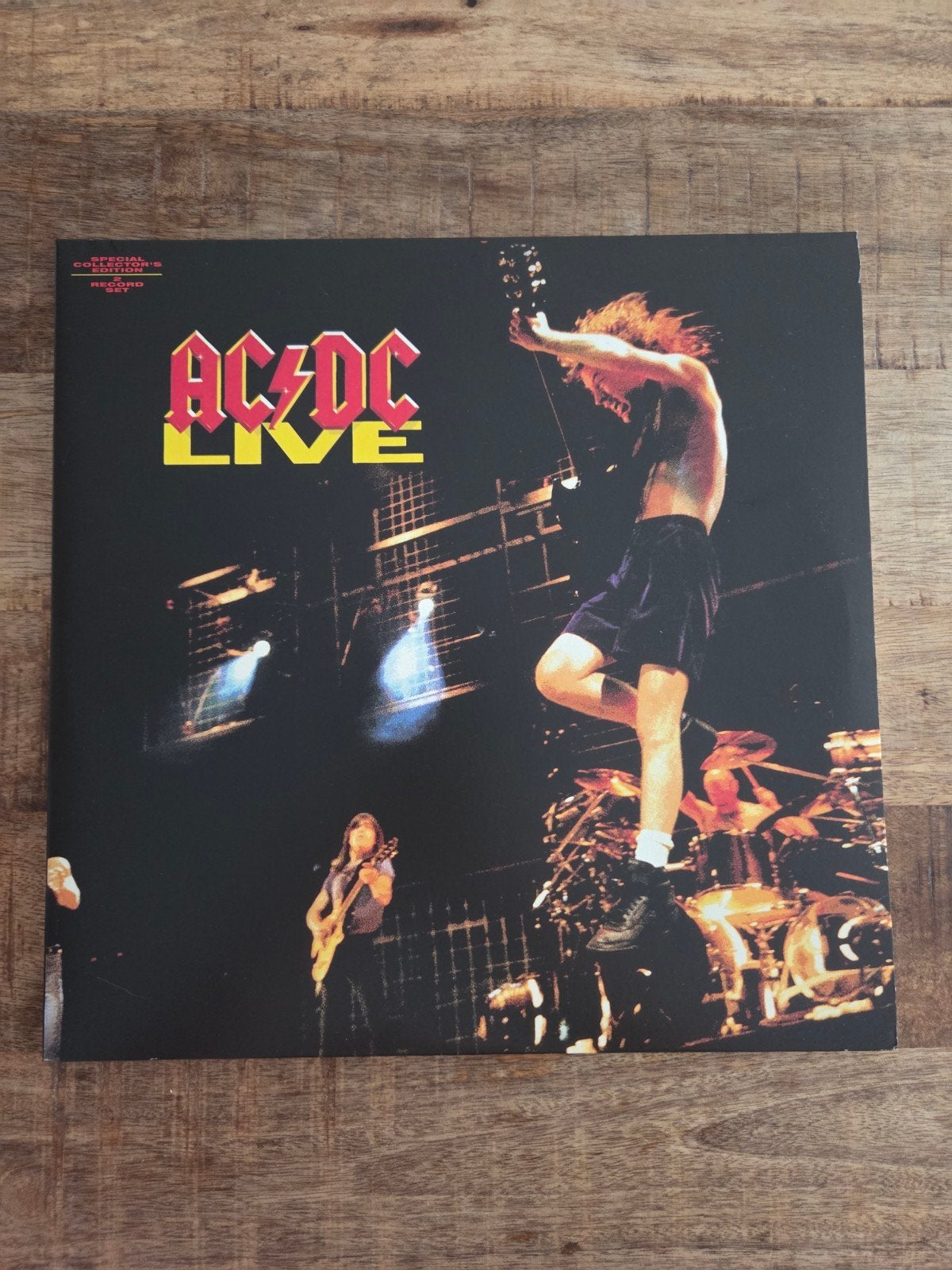 Dubbel lp acdc live, Cd's en Dvd's, Vinyl | Rock, Ophalen of Verzenden, Zo goed als nieuw, 12 inch