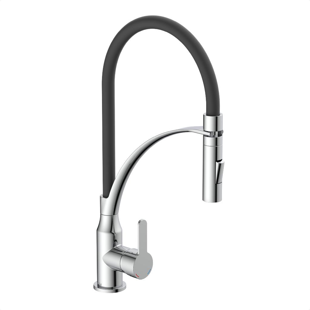 Flexibele keukenkraan ..... Nieuw in doos, Verzenden, Nieuw, Chroom, Kraan
