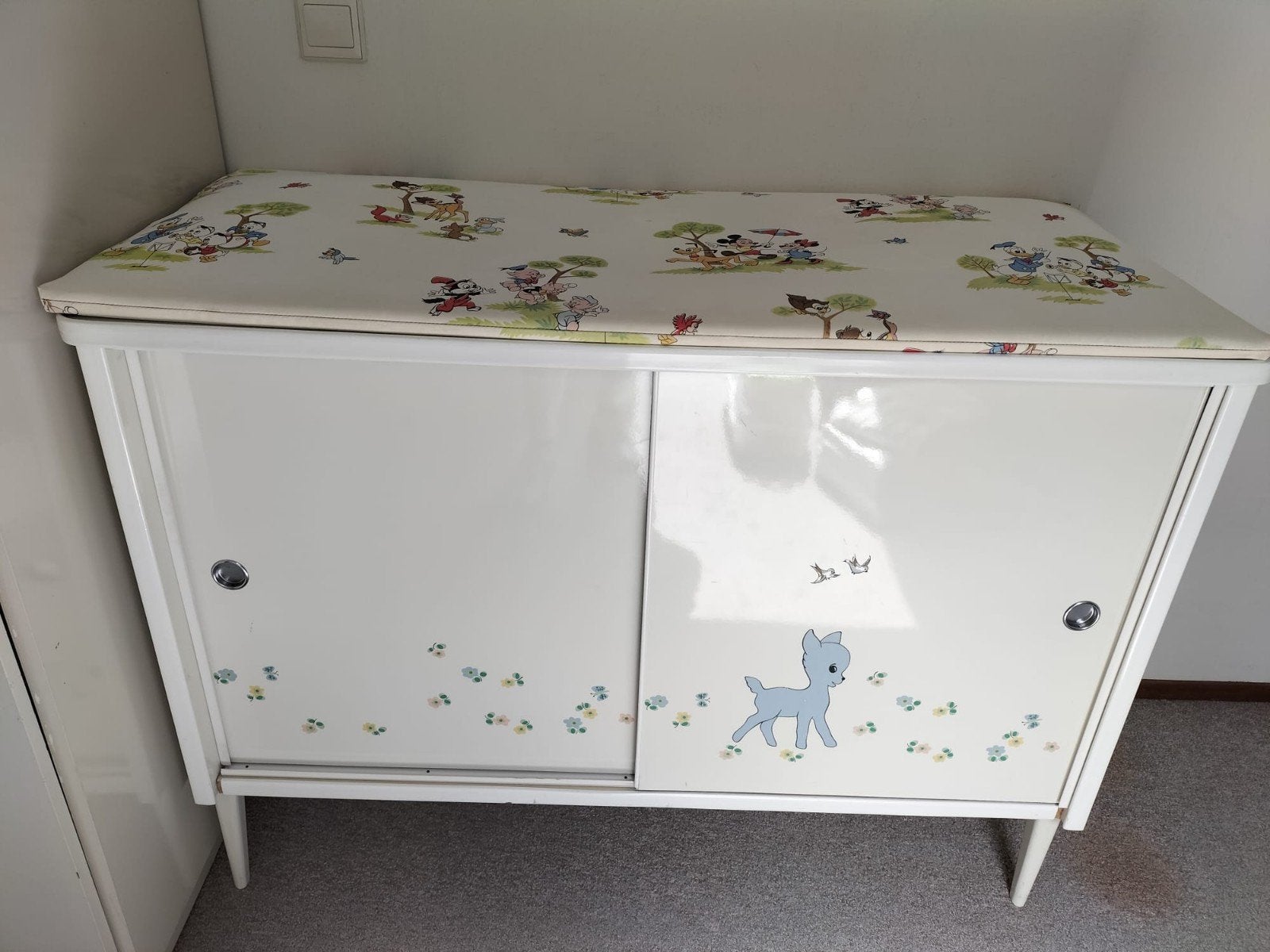 Vintage Commode, Kinderen en Baby's, Kinderkamer | Commodes en Kasten, Gebruikt, Minder dan 90 cm, 100 cm of meer, Minder dan 50 cm