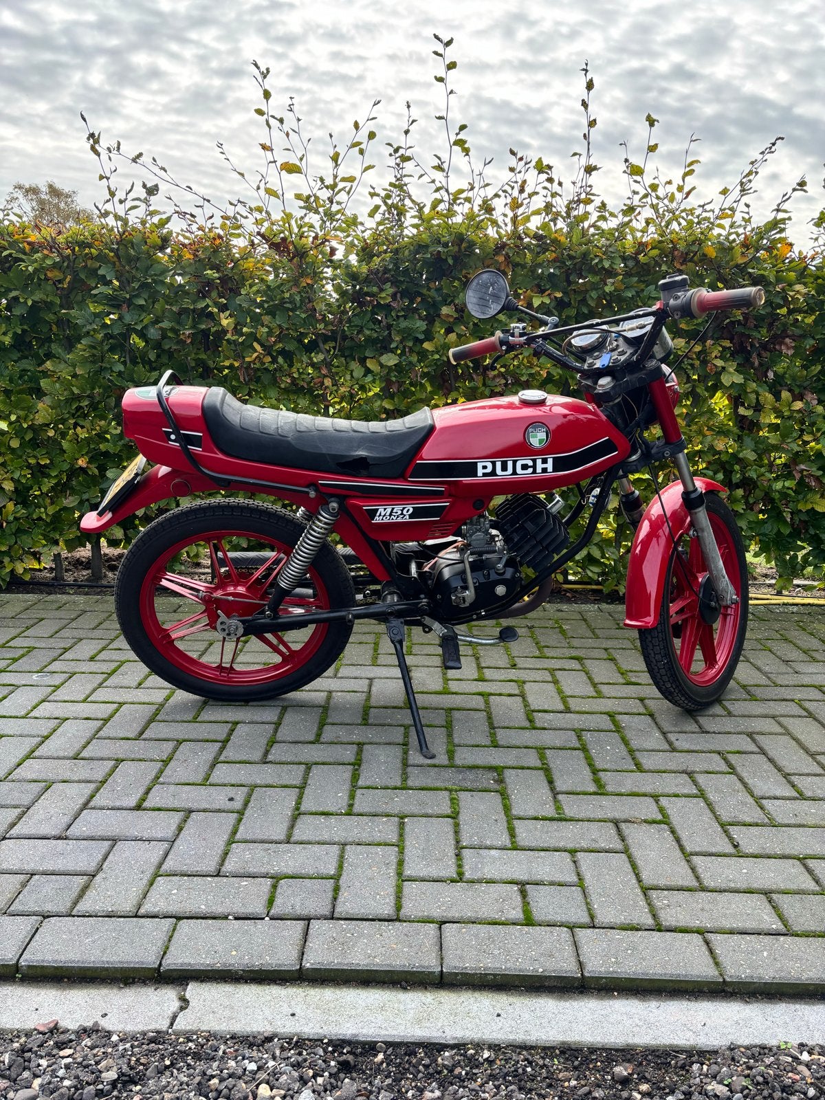 Puch Monza M50 uit 1980 met kenteken, Ophalen, Gebruikt, Overige modellen, 49 cc