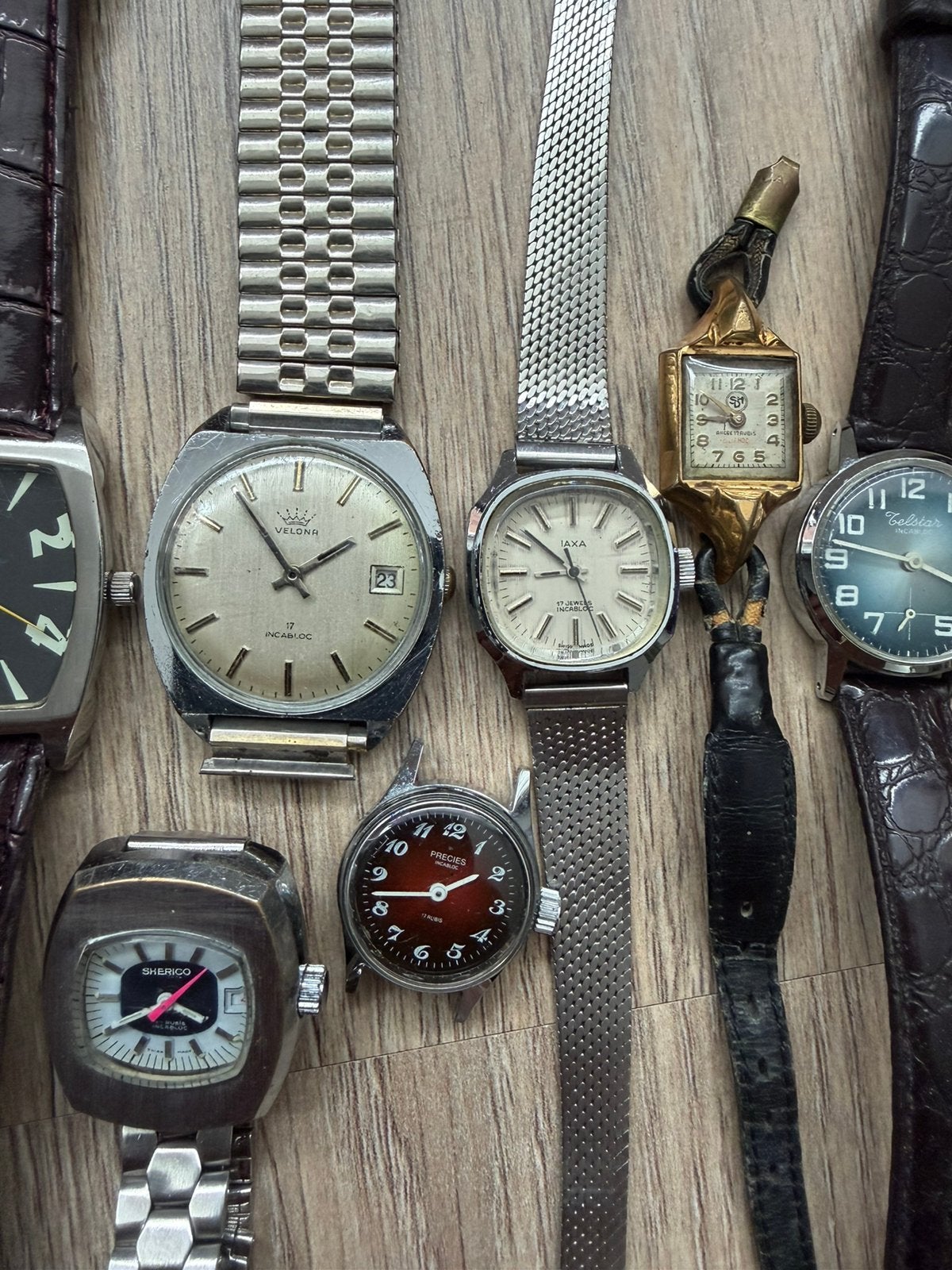 Partij horloges lot horloges, Antiek en Kunst, Ophalen of Verzenden