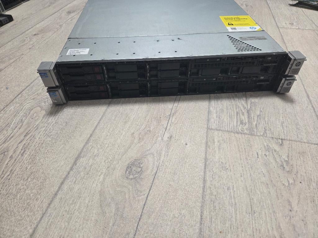 HP DL360's G8 met 192g ram (nog 1x), Ophalen, Gebruikt, 2 tot 3 Ghz, Hot swappable onderdelen
