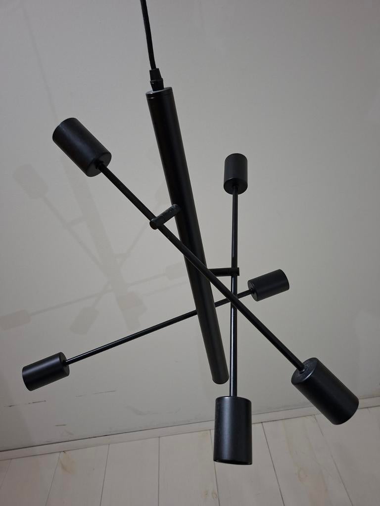 Design hanglamp voor 6 lampen, Huis en Inrichting, Ophalen of Verzenden