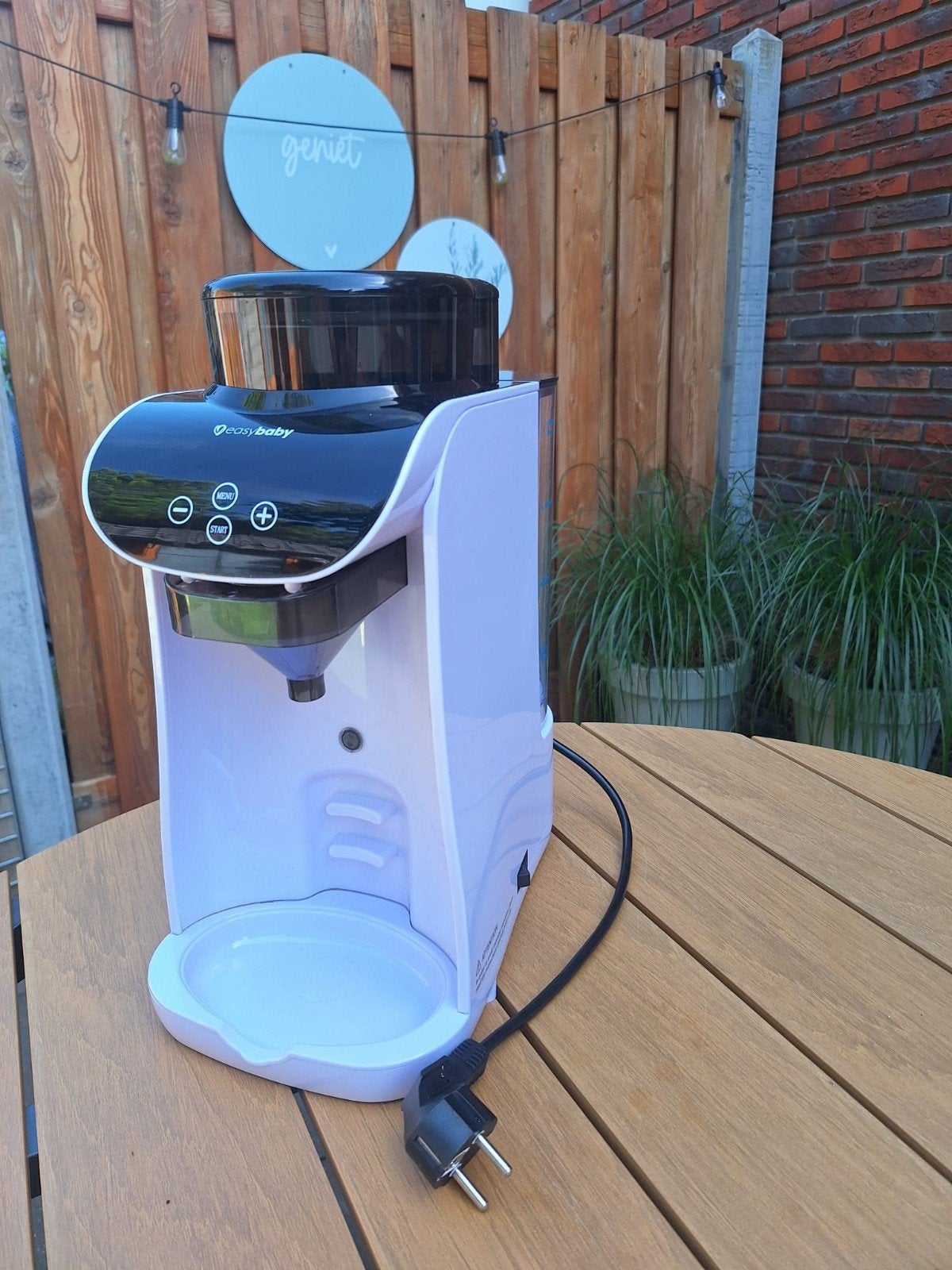 Easybaby melkmachine, Ophalen, Gebruikt