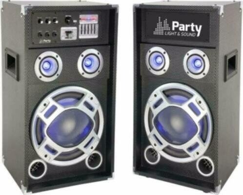 PARTY-KARAOKE8 Karaoke luidspreker set 300 Watt, ., Overige typen, Nieuw, Ophalen of Verzenden