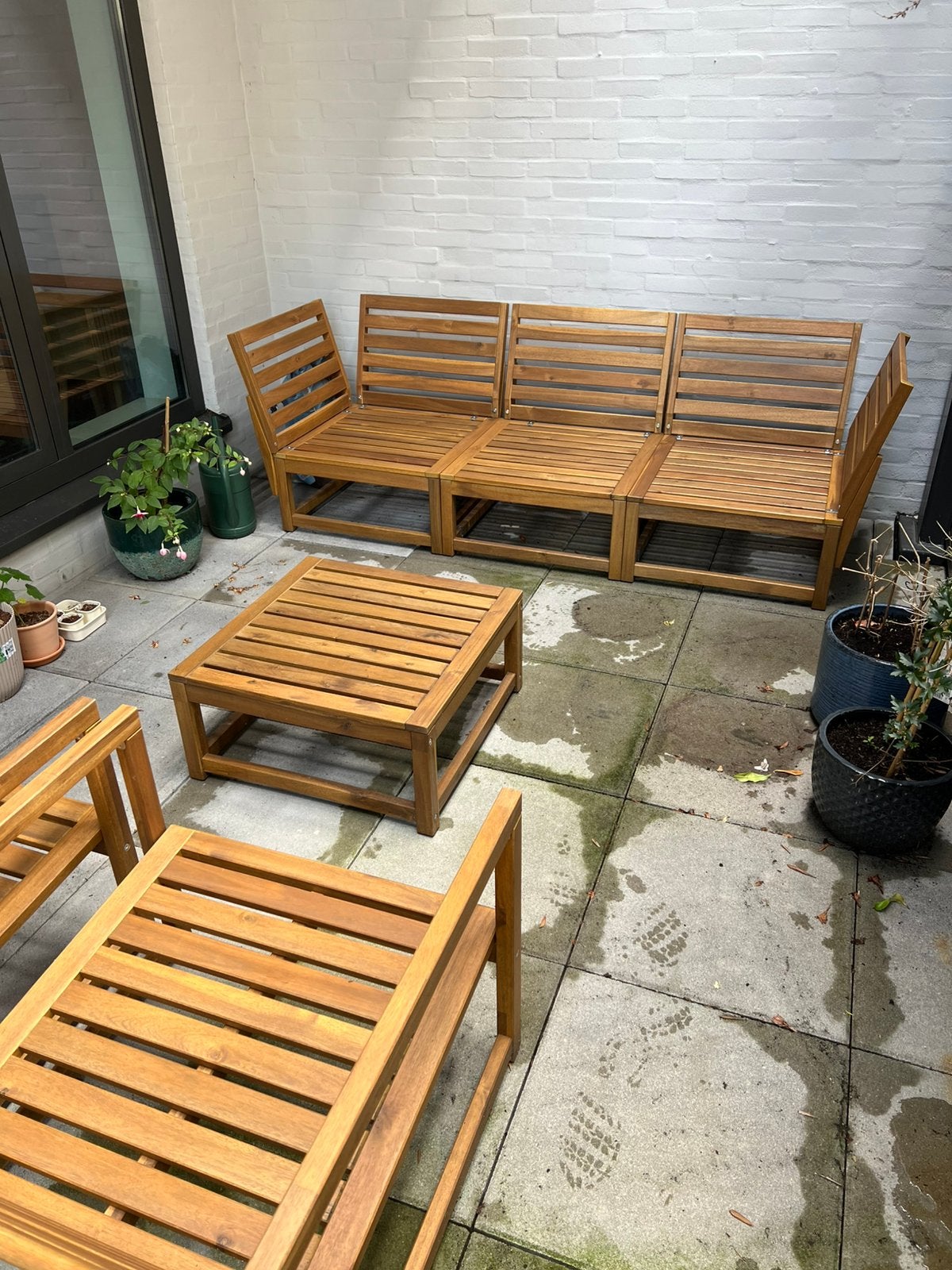 IKEA Nämmäro Loungeset, Tuin en Terras, Ophalen, Zo goed als nieuw