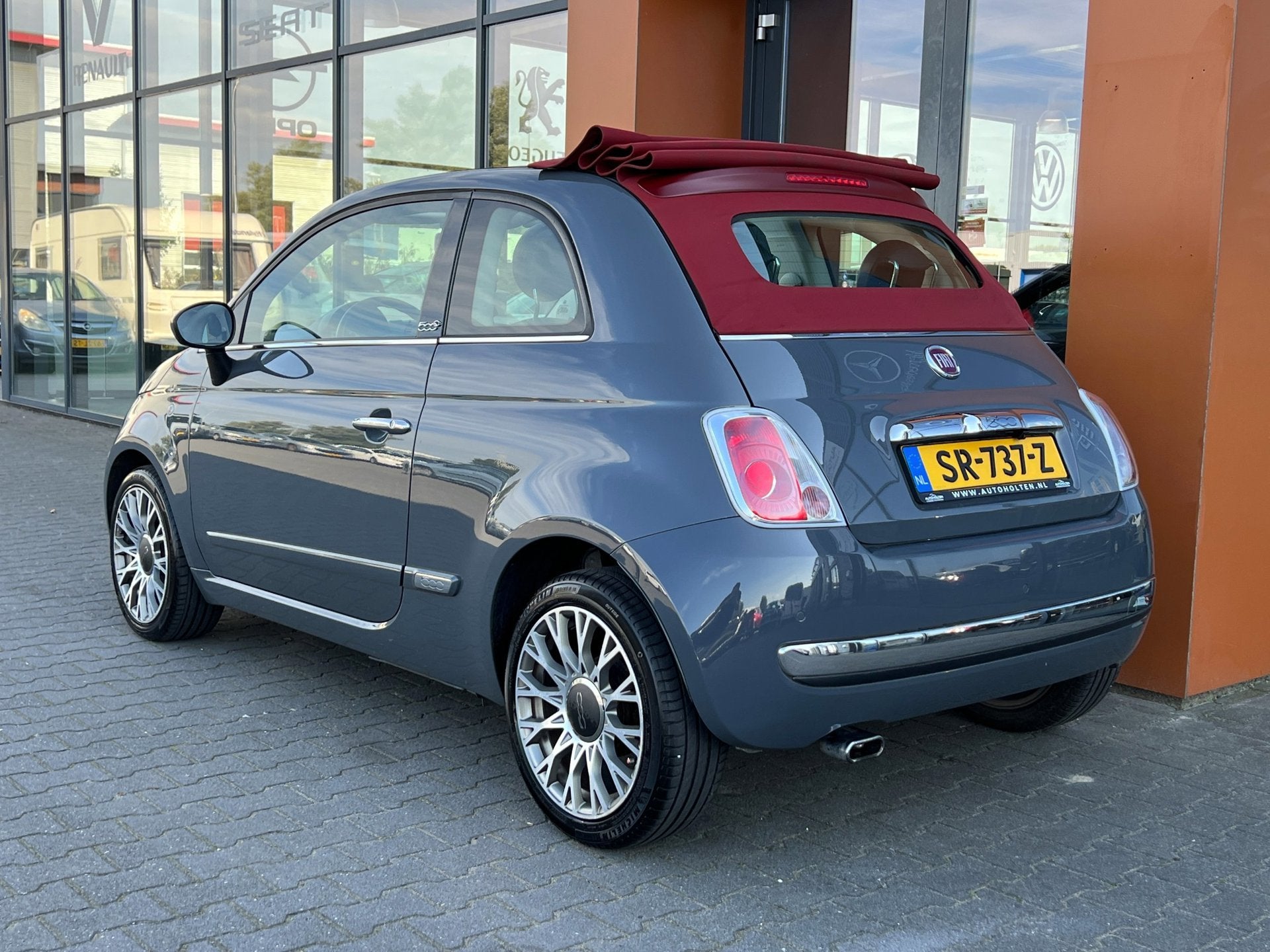 Fiat 500 C 0.9 TwinAir cabrio|Carplay|Airco|Camera|APK 2027, Auto's, Euro 5, 86 pk, Gebruikt, 31 €/maand