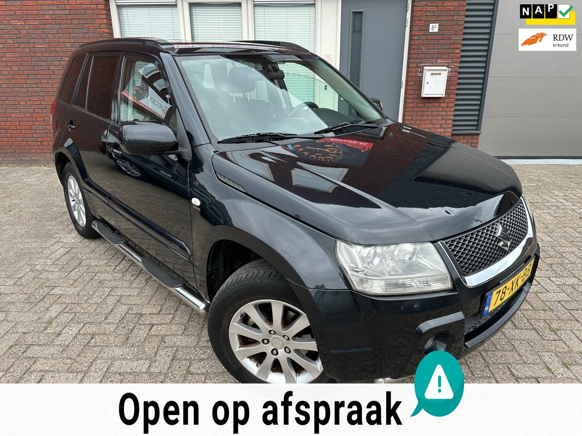 Suzuki Grand Vitara 2.0-16V Shogun / Airco / Cruise / NAP, Huisgarantie, 4 cilinders, Grand Vitara, Zwart