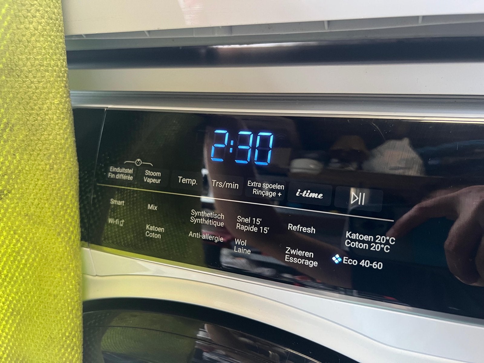 Haier Wasmachine - Zeer Goede Staat, Ophalen, 1200 tot 1600 toeren, 8 tot 10 kg, Zo goed als nieuw