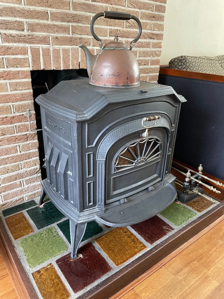Authentieke Houtkachel, Huis en Inrichting, Kachels, Ophalen, Gebruikt, Houtkachel, Vrijstaand