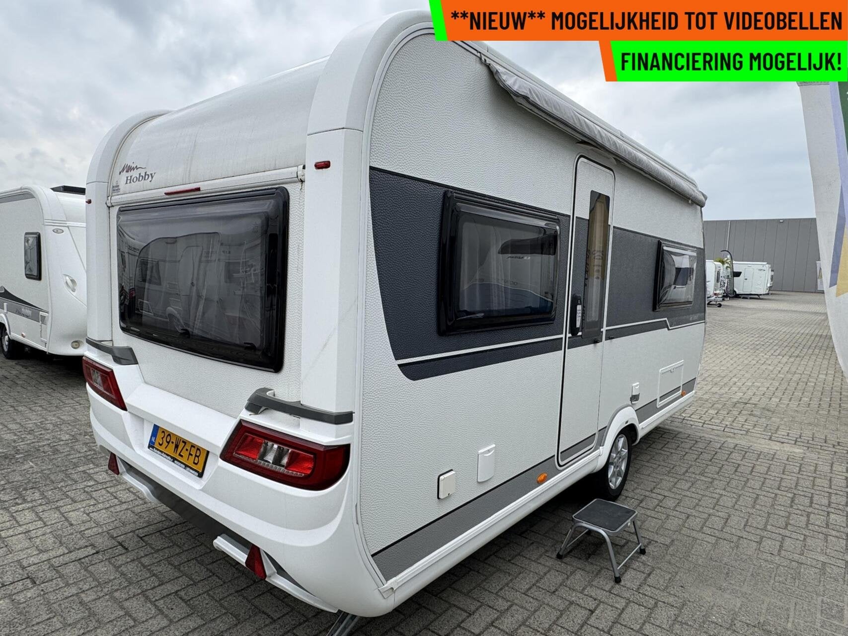 Hobby 460 UFE DE LUXE, FRANSBED, RONDZIT, MOVER, 1500 KG AS!, Caravans en Kamperen, Rondzit, Hobby, Bedrijf, Hordeur