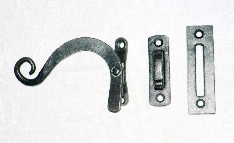 Raamgrendel raamboom rechts sluitend 10 cm, Ophalen of Verzenden, Minder dan 80 cm, Minder dan 80 cm