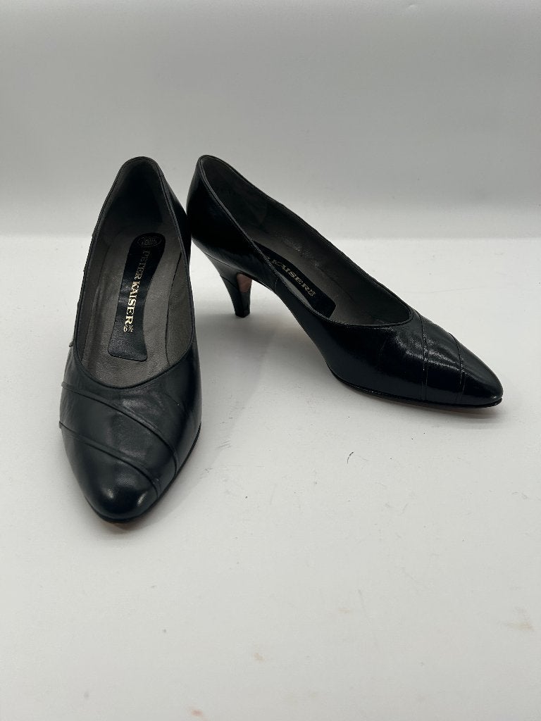 Peter Kaiser, maat 40 tijdloze zwarte schoenen, Peter Kaiser, Verzenden, Zwart, Zo goed als nieuw