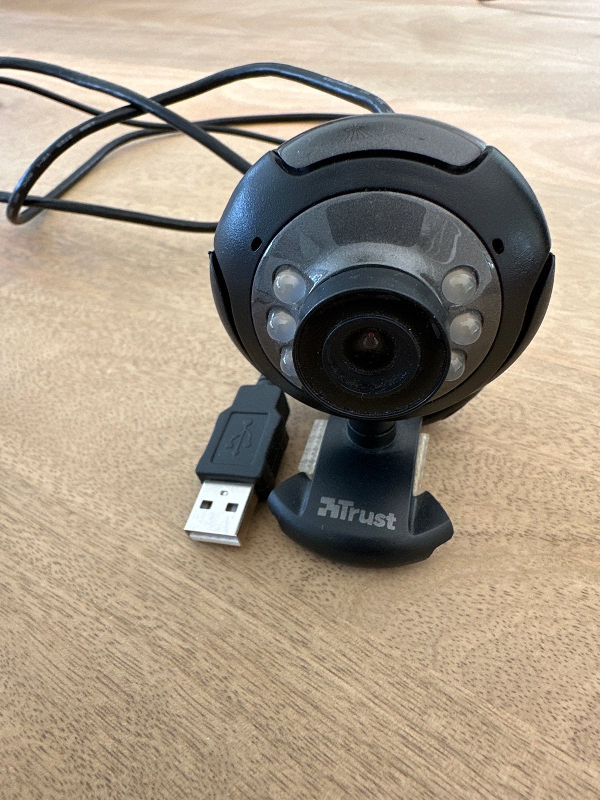 Trust Webcam - Ideaal voor videobellen en online vergaderen, Computers en Software, Ophalen of Verzenden, Zo goed als nieuw, Windows