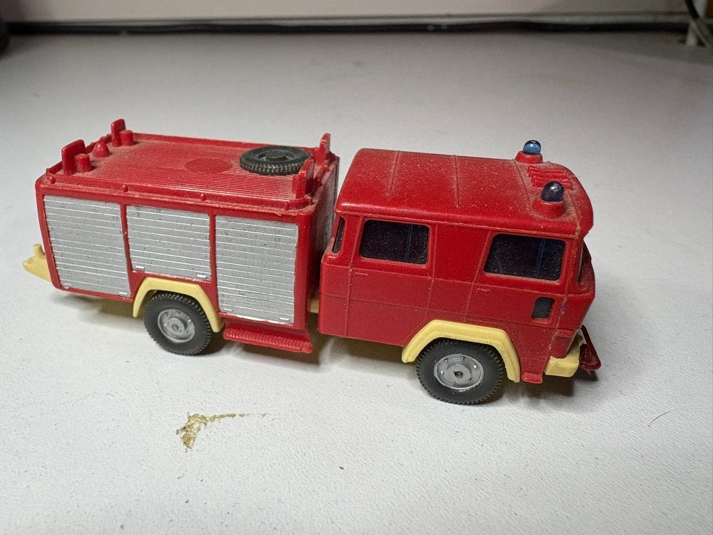 Wiking Magirus brandweer wagen IMG5853/4/5/6/7, Hobby en Vrije tijd, Modelauto's | 1:87, Ophalen of Verzenden, Gebruikt, Bus of Vrachtwagen