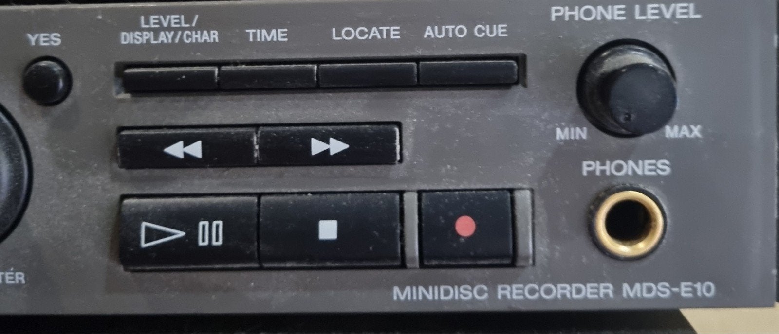 te koop 2x Minidisc speler, Sony MFS-E10, Ophalen, Minidisc-speler