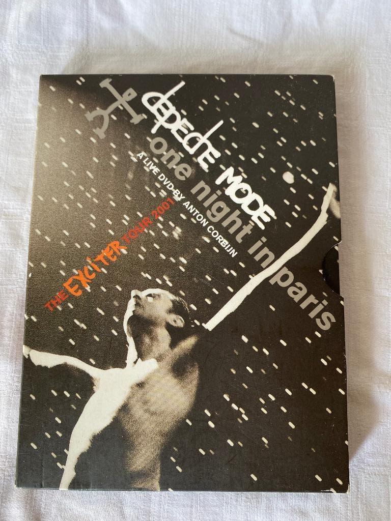 Depeche Mode One night in Paris DVD 2001 The Exiter Tour, Alle leeftijden, Ophalen of Verzenden, Gebruikt