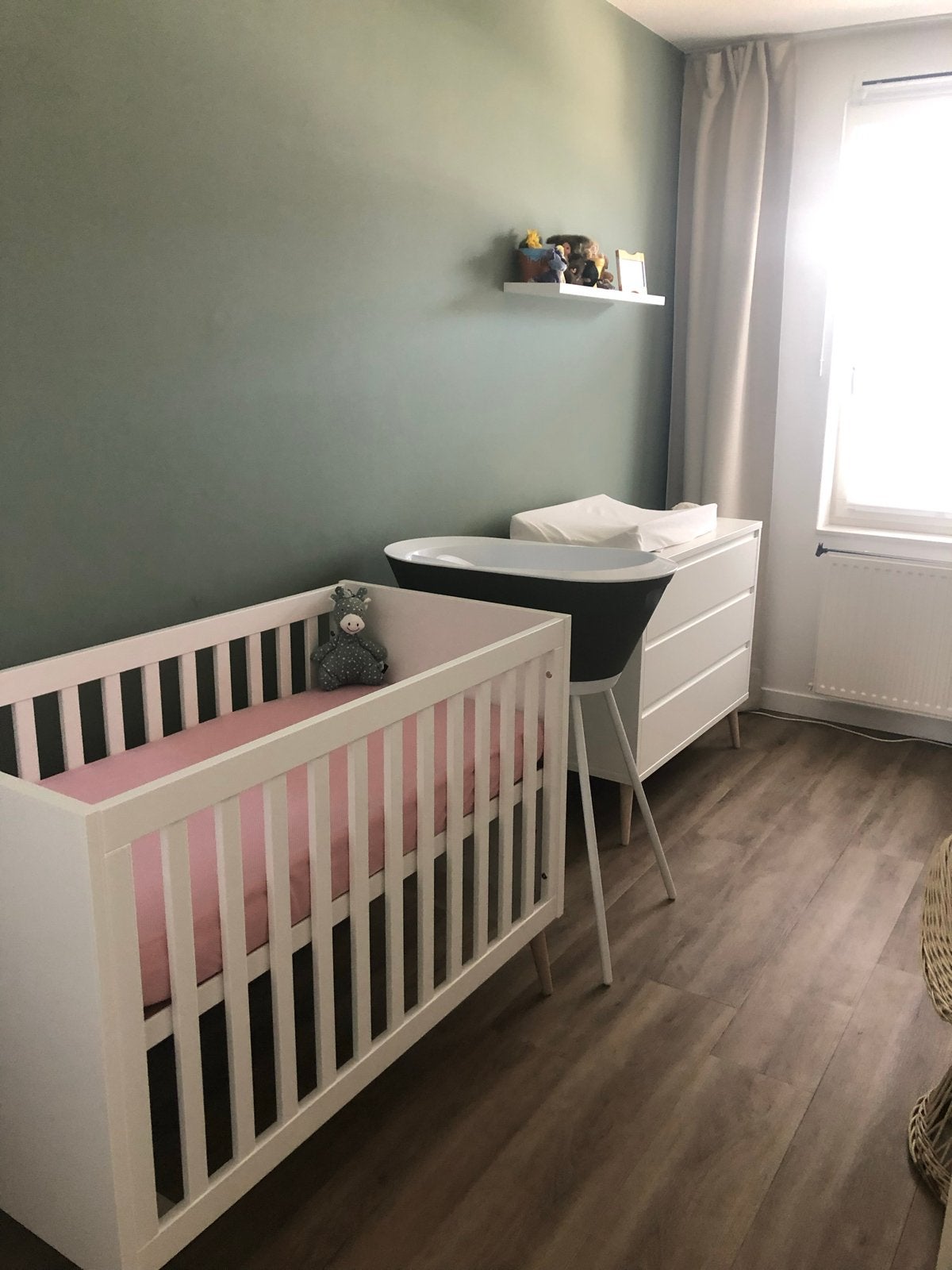 Europe Baby Sterre Babykamer: Ledikant, Commode, Kledingkast, Ophalen, Gebruikt, Jongetje of Meisje