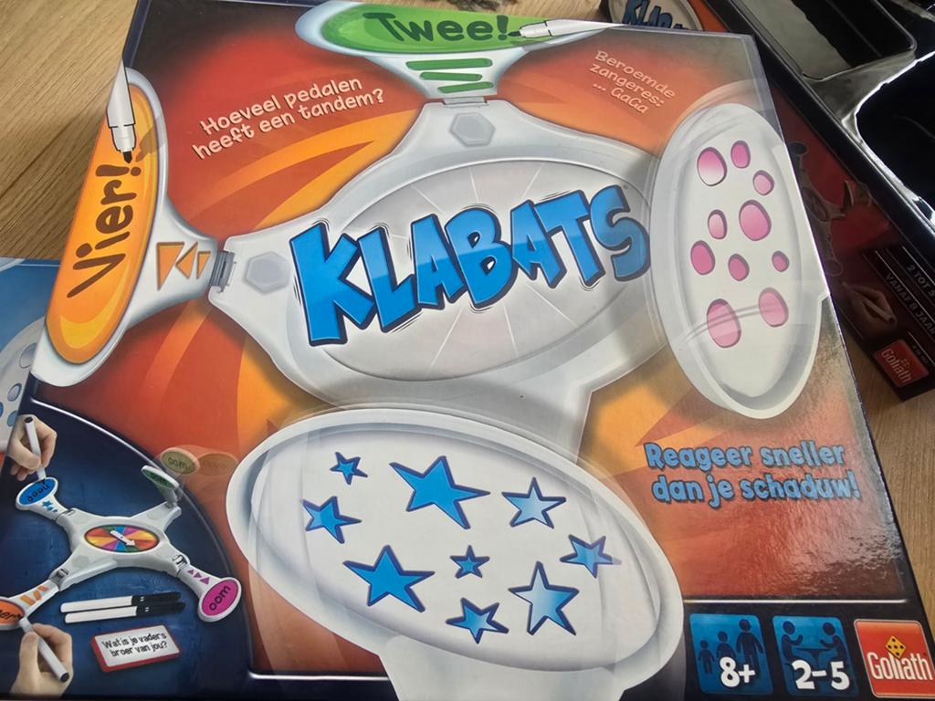 Klabats! Bordspel - Reageer sneller dan je schaduw!, Vijf spelers of meer, Ophalen of Verzenden, Zo goed als nieuw, Goliath