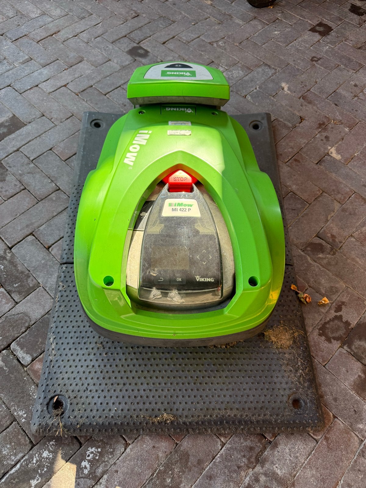 Viking iMow MI 422 P Robotmaaier - Gebruikt, Ophalen, Cirkelmaaier, Gebruikt, Accu-grasmaaier
