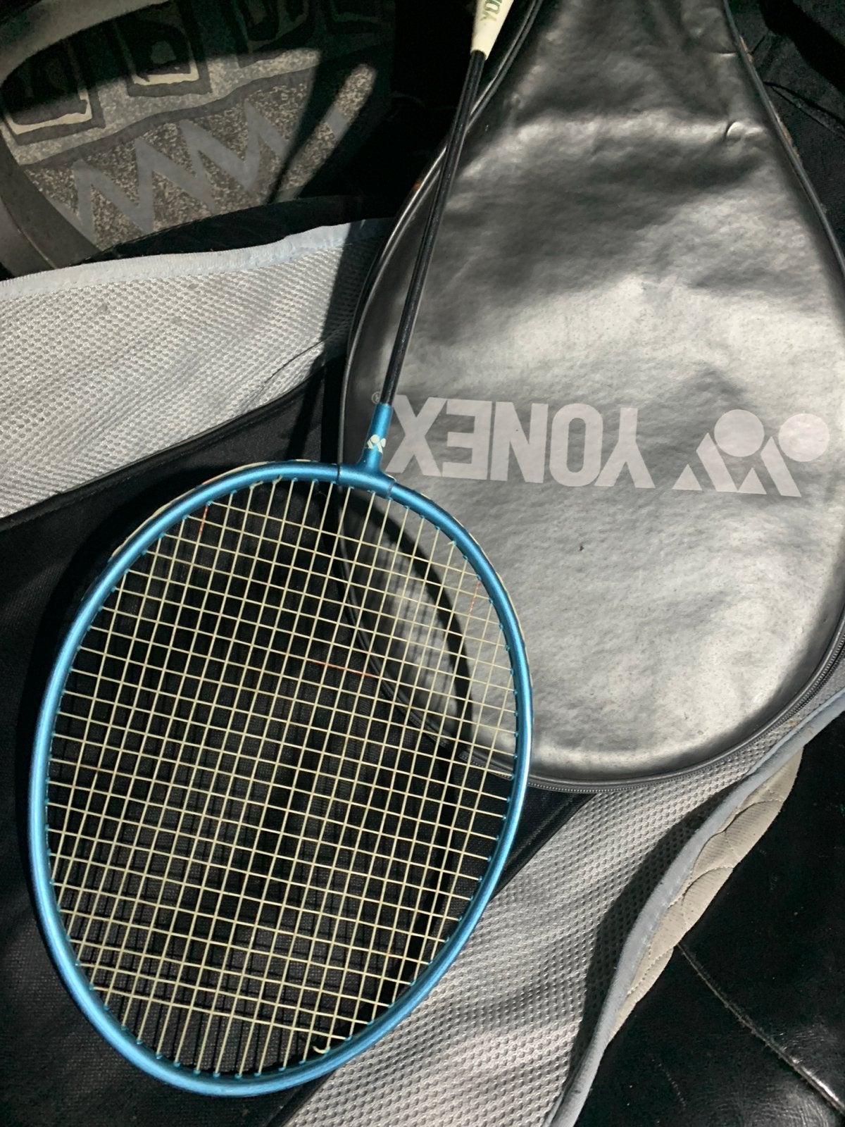 Yonex Graphlex GFS Badmintonracket met hoes, Ophalen of Verzenden, Gebruikt, Racket(s)
