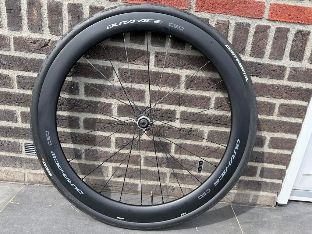 ZGAN Shimano dura ace wielset clincher C60 achter C50 voor, Wiel, Verzenden, Zo goed als nieuw, Racefiets