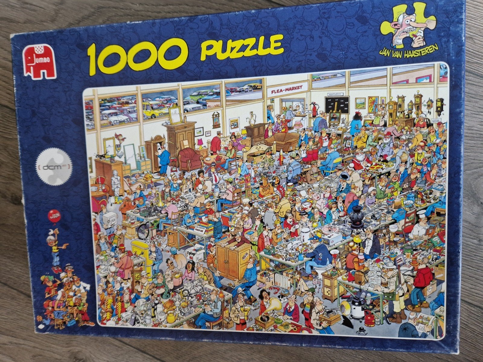 Puzzel 1000 stukjes, Hobby en Vrije tijd, Ophalen, 500 t/m 1500 stukjes, Gebruikt, Legpuzzel