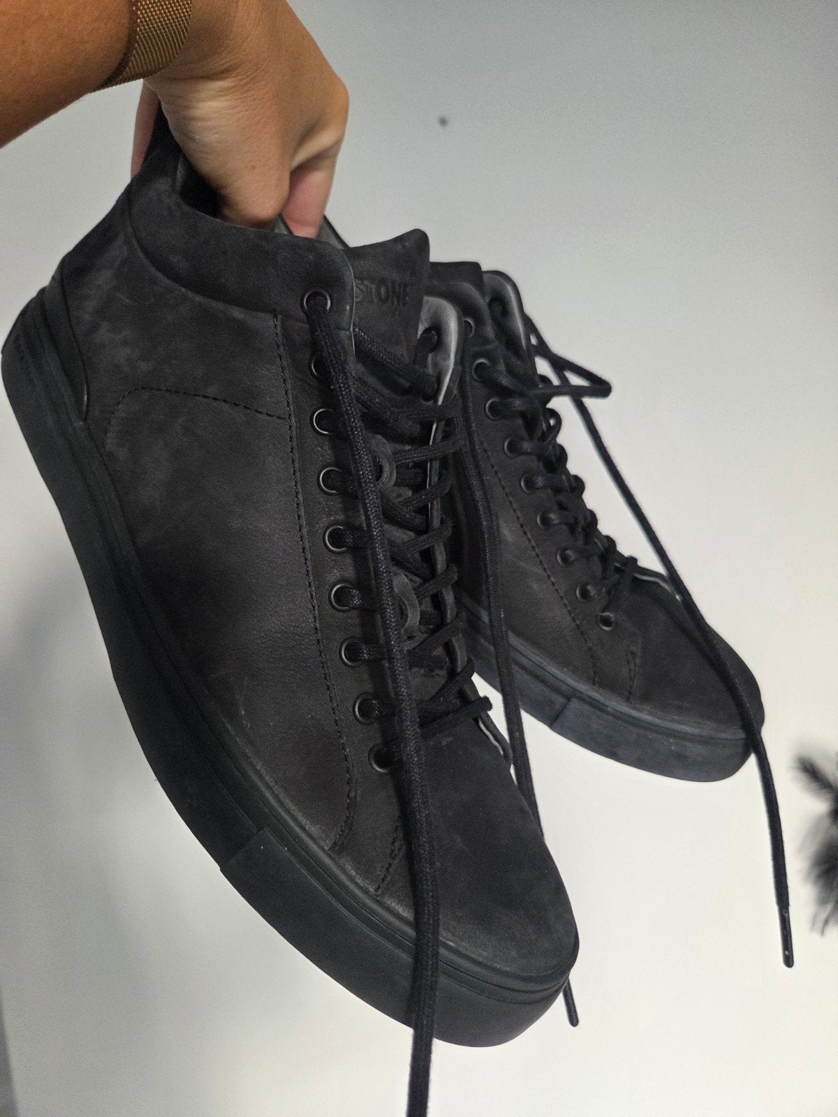 Blackstone schoenen leer heren herfst winter, Blackstone, Zwart, Ophalen of Verzenden, Zo goed als nieuw