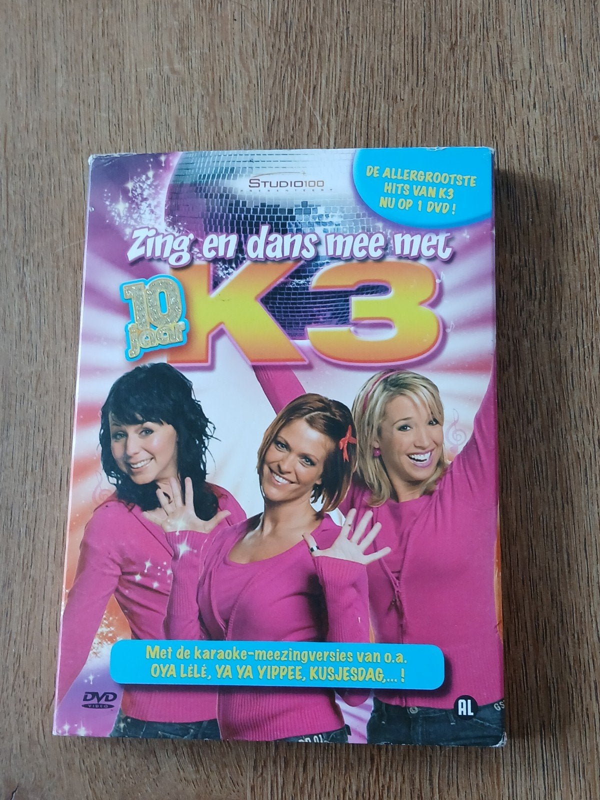 K3: Zing en dans mee met K3 - 10 jaar (DVD), Gebruikt, Alle leeftijden, Familie, Film