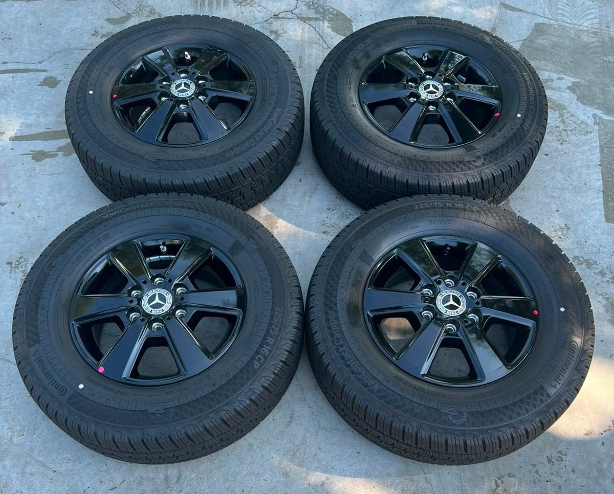 Originele Mercedes Sprinter set black edition camper