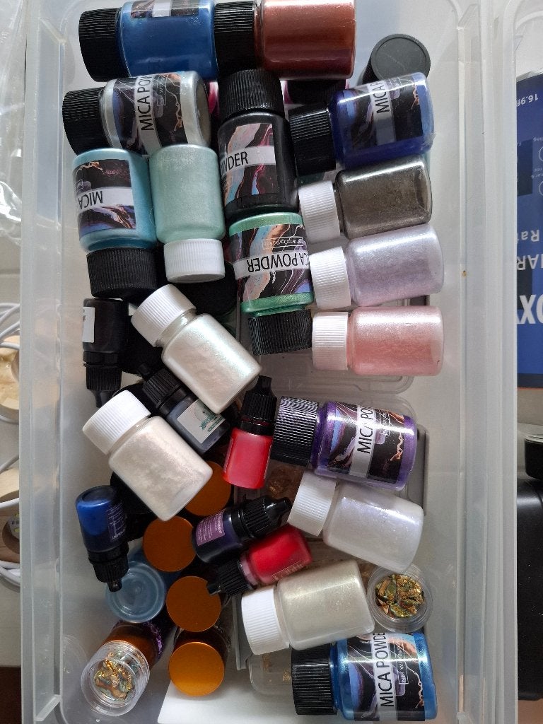 Epoxy benodigdheden, Ophalen, Zo goed als nieuw